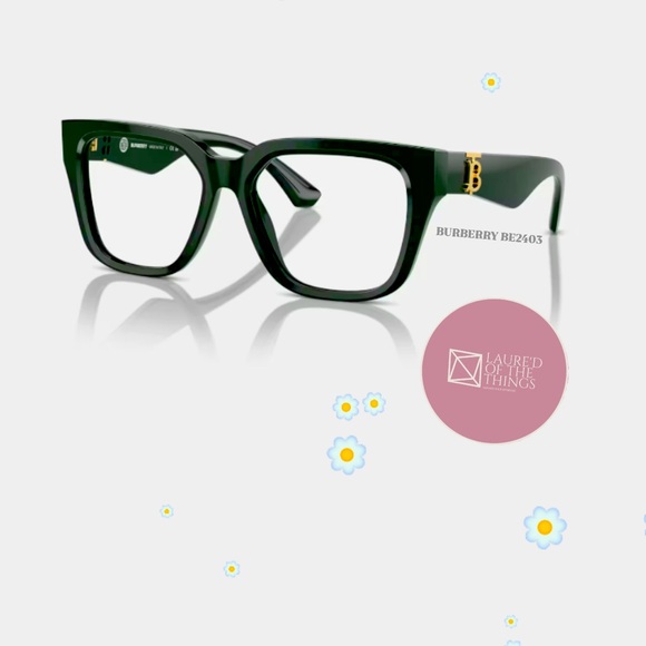 Burberry Accessories - NWT Burberry BE2403 Eyeglass Frames - Green